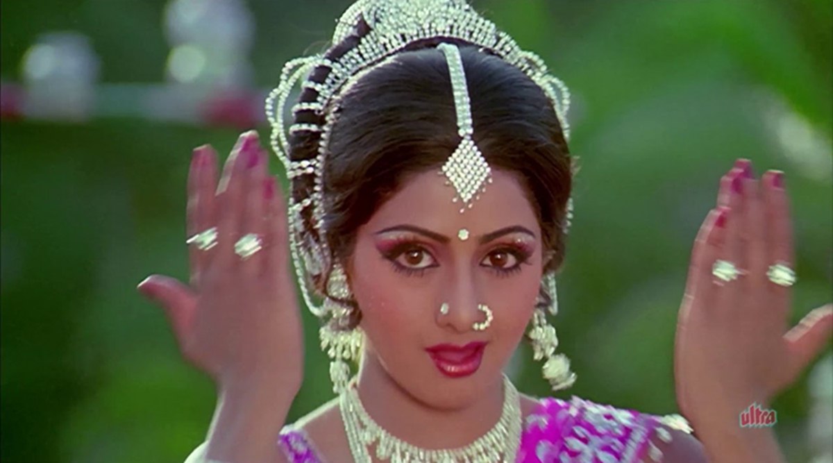 When Sridevi Called Her Smash Hit Film Himmatwala Bad Luck Entertainment News The Indian Express