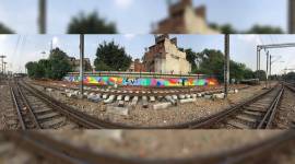 delhi street art, street art, graffiti, wall street art, team dsa, painting delhi railway station, painting, railway station painting, delhi, indian express, indian express news