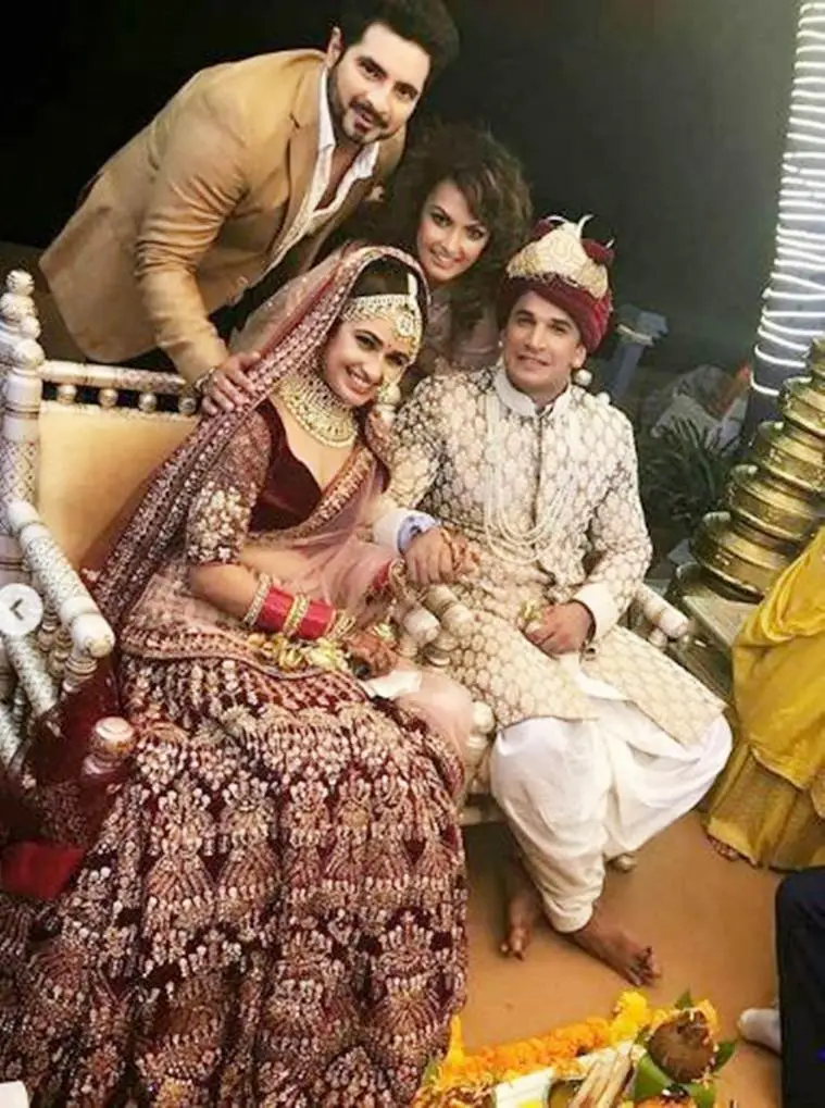Inside Prince Narula And Yuvika Chaudhary S Wedding Television News The Indian Express