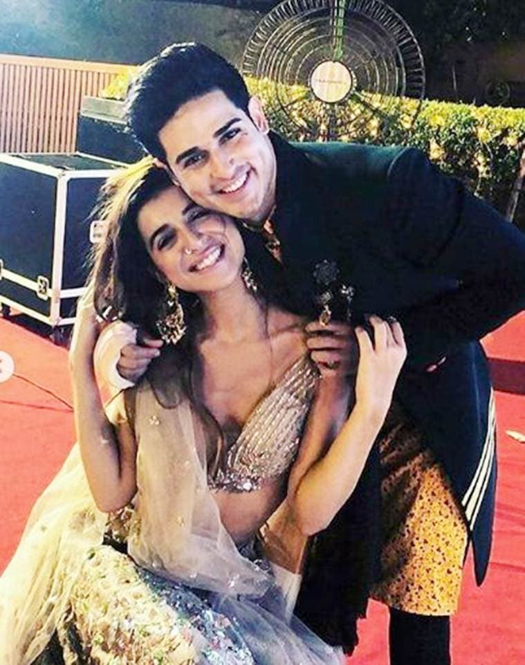 priyank with benafsha