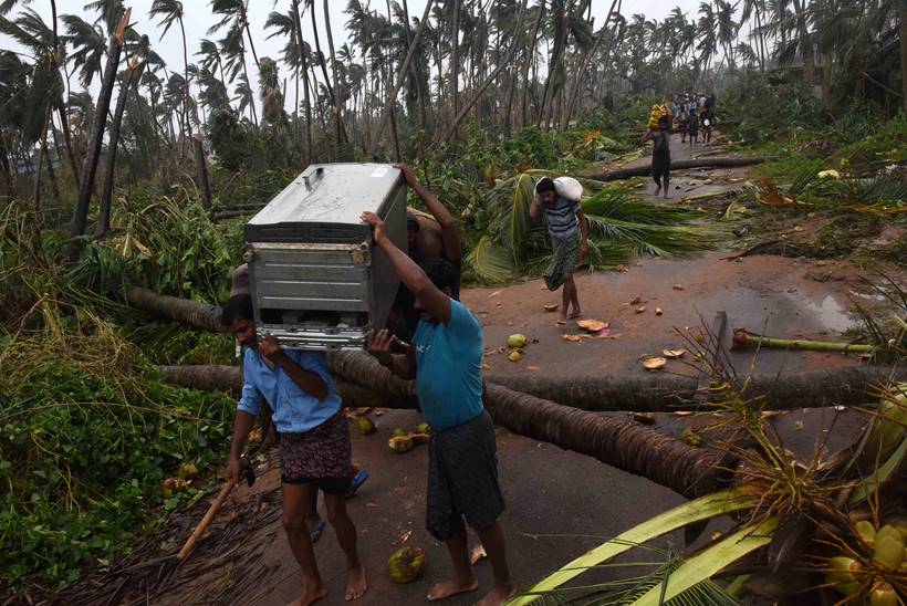 Cyclone Titli claims 8 lives in Andhra Pradesh, causes widespread damage in Odisha
