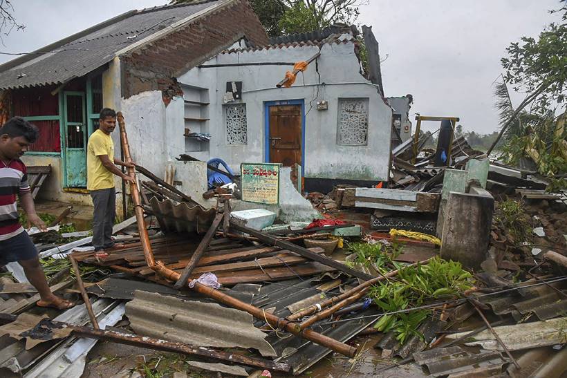 Cyclone Titli claims 8 lives in Andhra Pradesh, causes widespread damage in Odisha