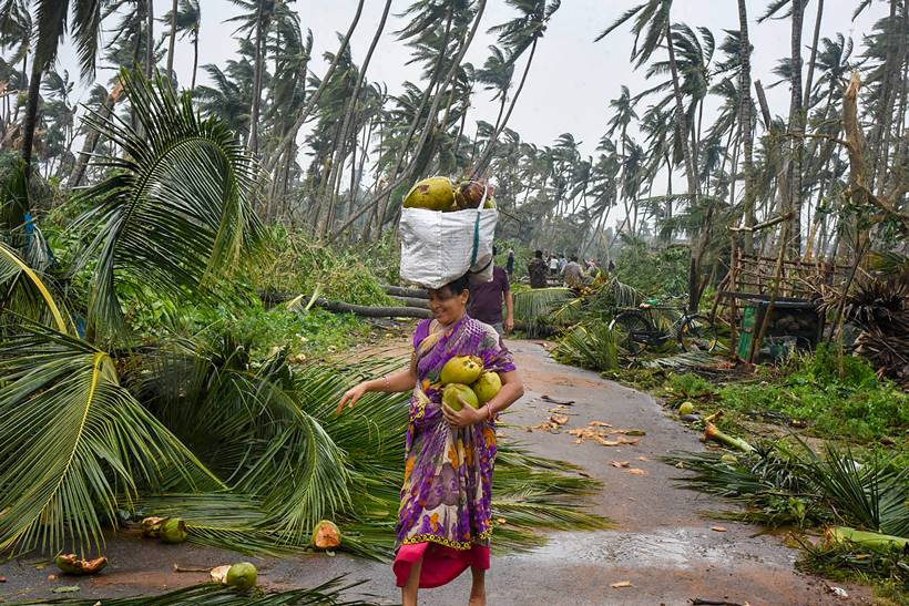 Cyclone Titli claims 8 lives in Andhra Pradesh, causes widespread damage in Odisha