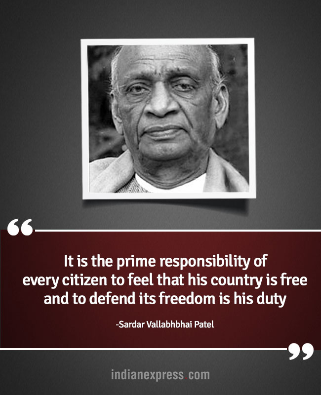 Sardar Vallabhbhai Patel Jayanti 2018: Inspirational Quotes By The Iron ...