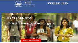 VITEEE 2019, vit.ac.in, VITEEE 2019