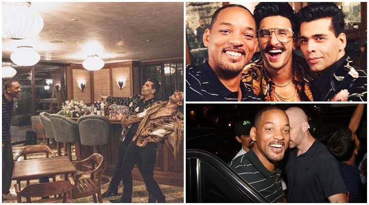 Will Smith learns the 'ropes of Bollywood' from Karan Johar and Ranveer Singh