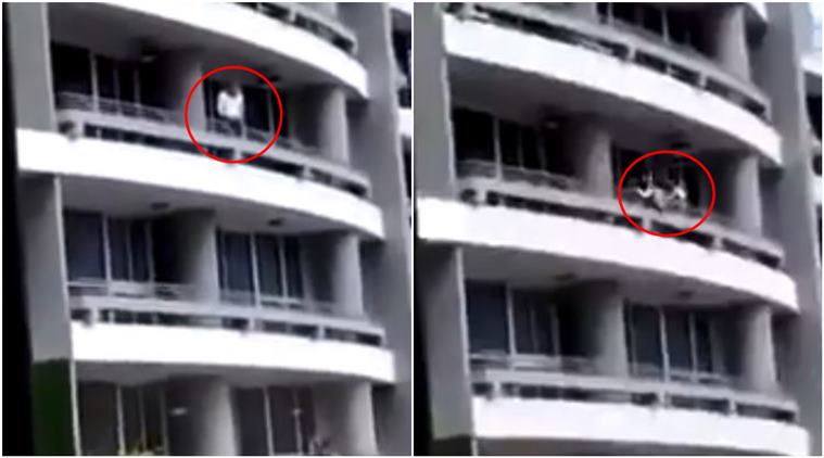 Horrific Moment When Woman Falls Off Building While Taking A Selfie