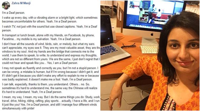 deaf woman karachi, Pakistan deaf woman post, Pakistani woman viral post, viral news,