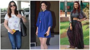 Celeb spotting: Zareen Khan, Taapsee Pannu, Parineeti Chopra