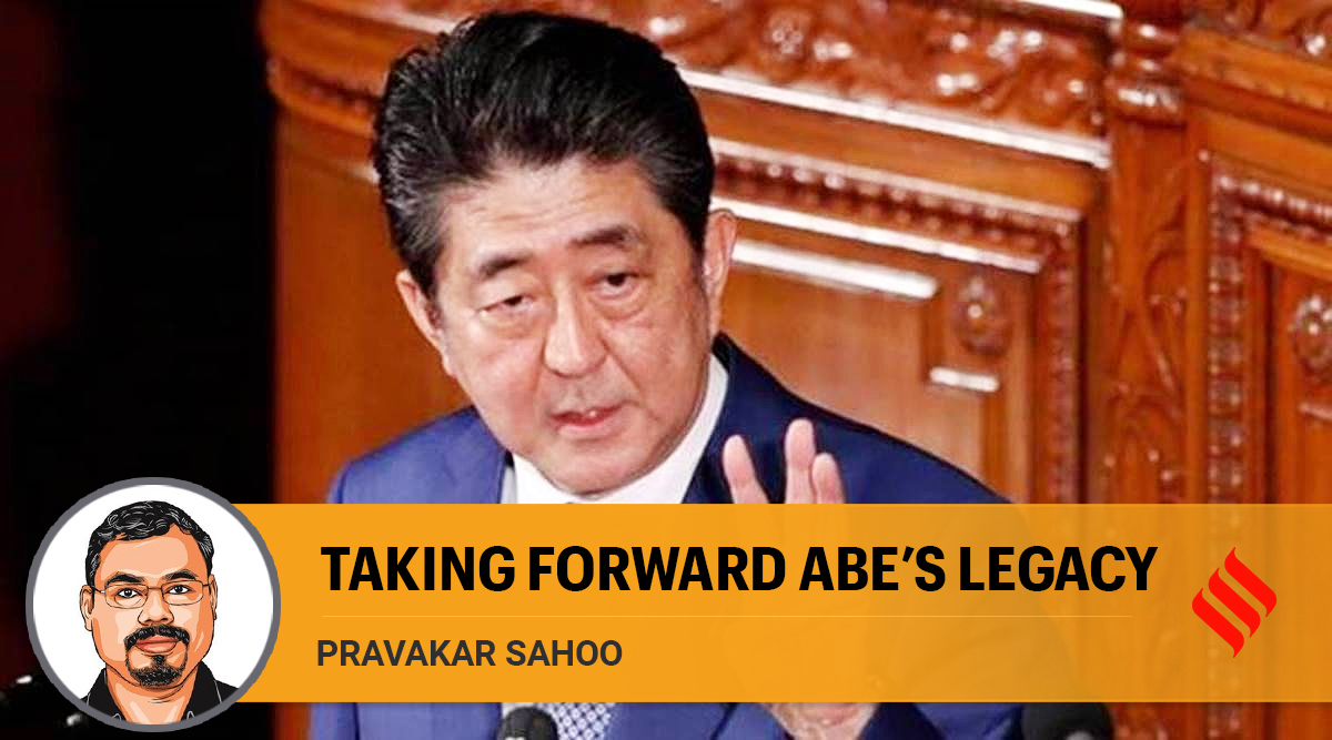 Abe pushed for stability, security and a rules-based international order in the Indo-Pacific