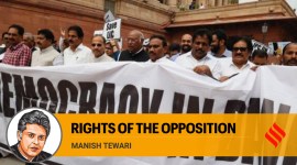 "Democracy cannot exist without a meaningful Opposition either at the Centre or in the states," writes Manish Tewari. (Express file photo by Prem Nath Pandey)