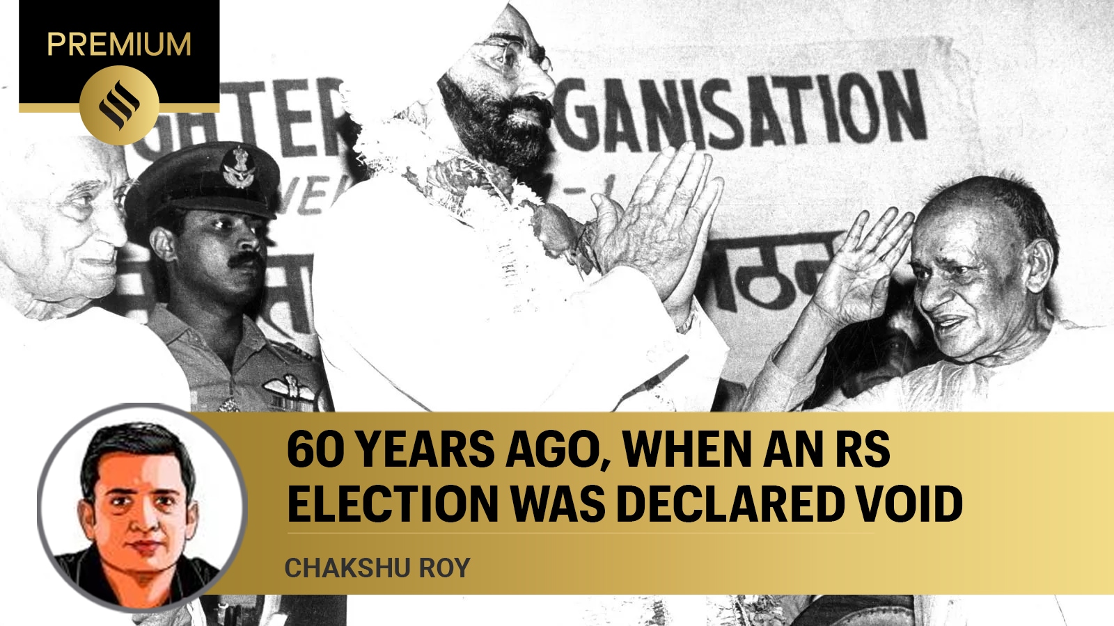 History Headline 60 years ago, when a Rajya Sabha election was