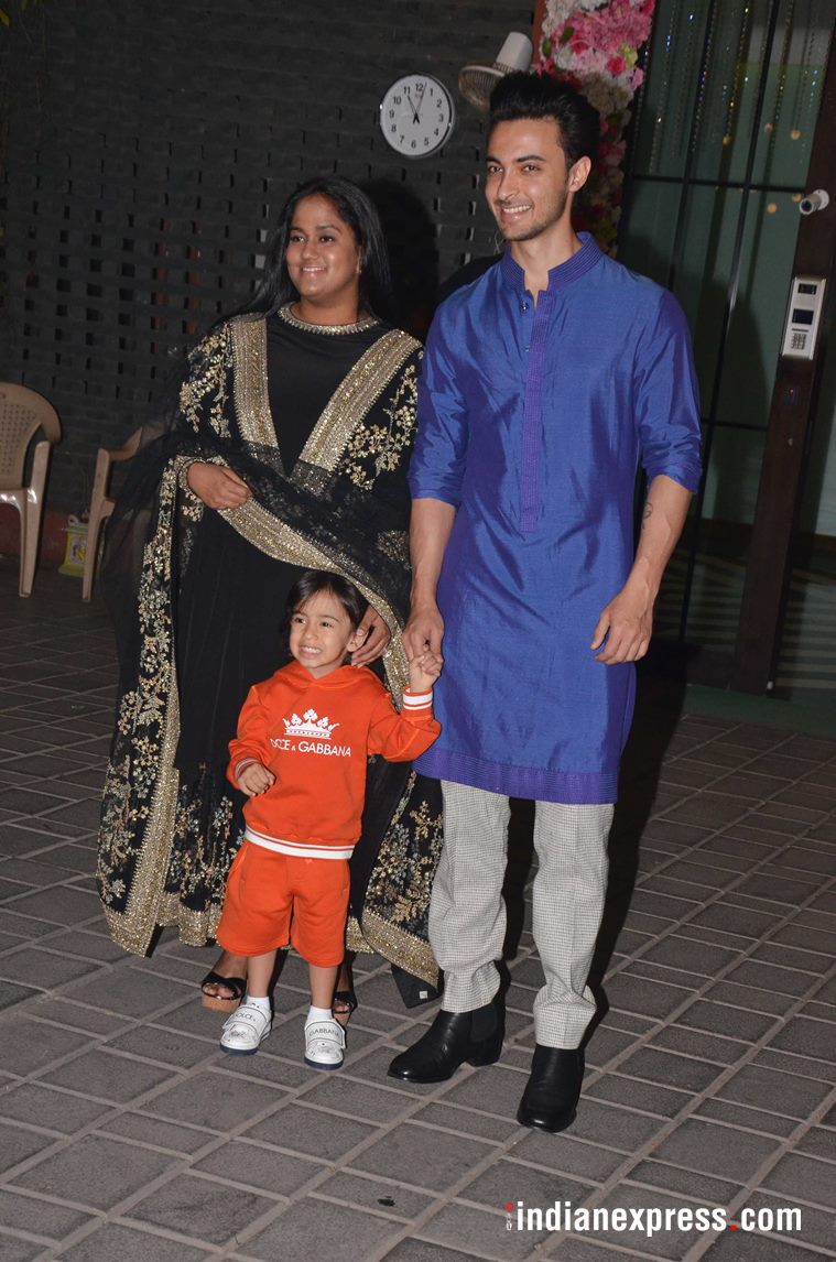 arpta khan and aayush sharma