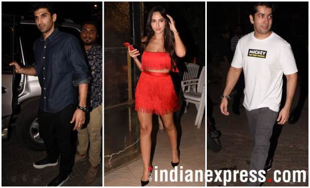 Aditya Roy Kapur, Nora Fatehi, Rohit Dhawan
