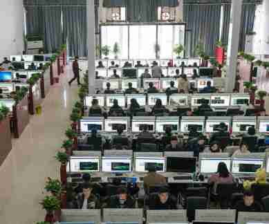 China AI, artificial intelligence systems, Google, Chinese surveillance, Amazon, AI companies, Facebook, machine learning, AI engines, data factory workers, Silicon Valley, AI capabilities