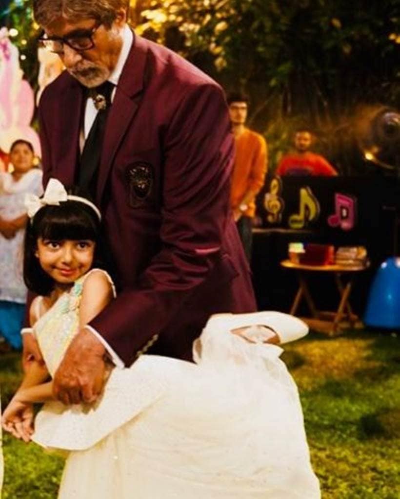 amitabh, aaradhya