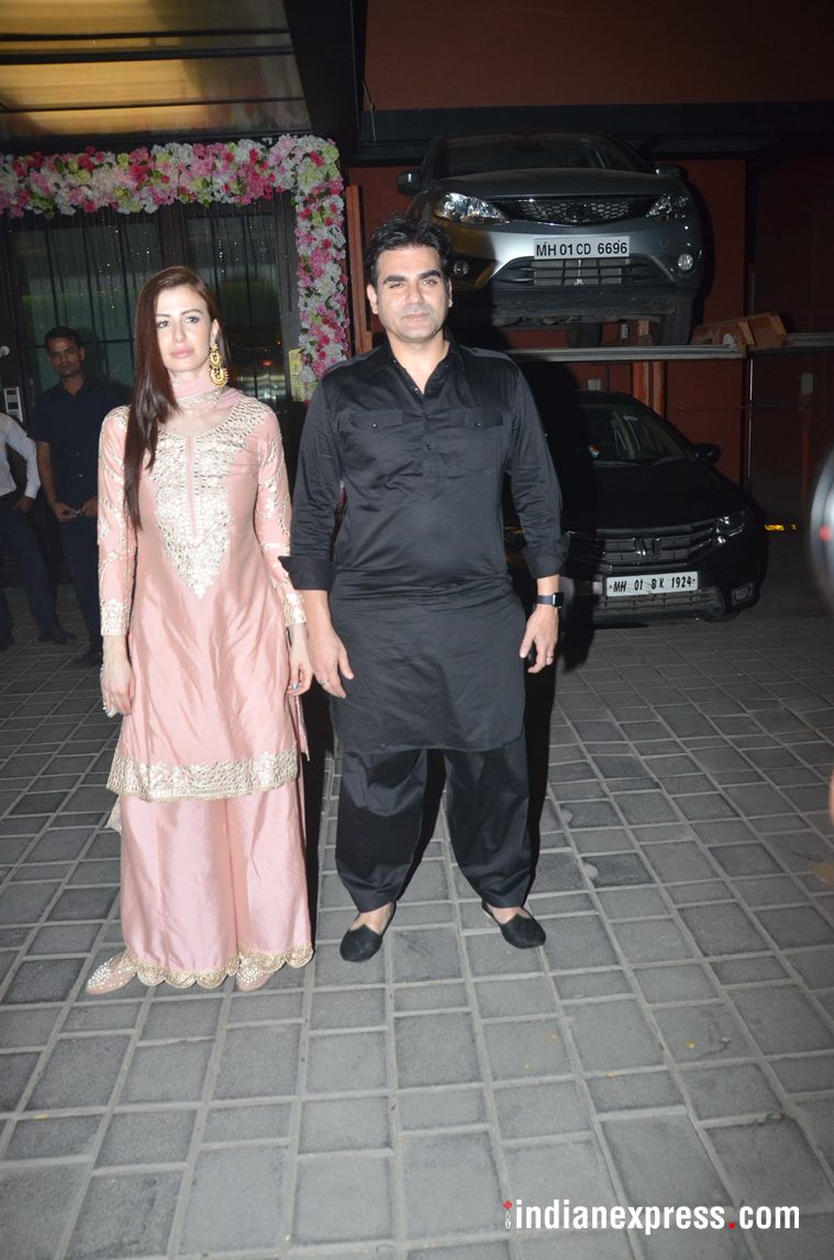 arbaaz khan and Georgia Andriani