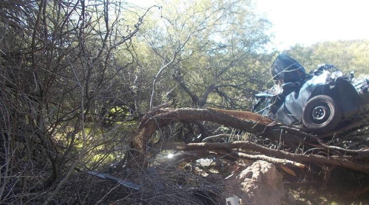 US woman found alive 6 days after car plunged off road, landed in tree