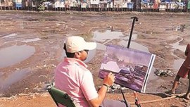 Sunday sketch walk, urban sketcher, Mumbai facebook group, illustrator, Mumbai news, Indian Express latest news