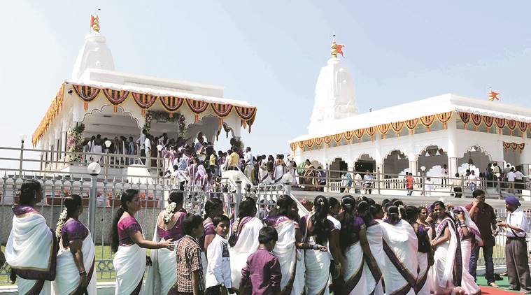 Bawakhaleshwar temple, Bawakhaleshwar temple demolition, mumbai temple demolition, mumbai police, MIDC, Bawakhaleshwar Temple Trust, Indian express