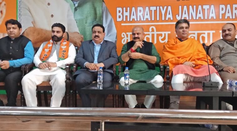 J&K: Senior leaders from PDP, others join BJP in Jammu