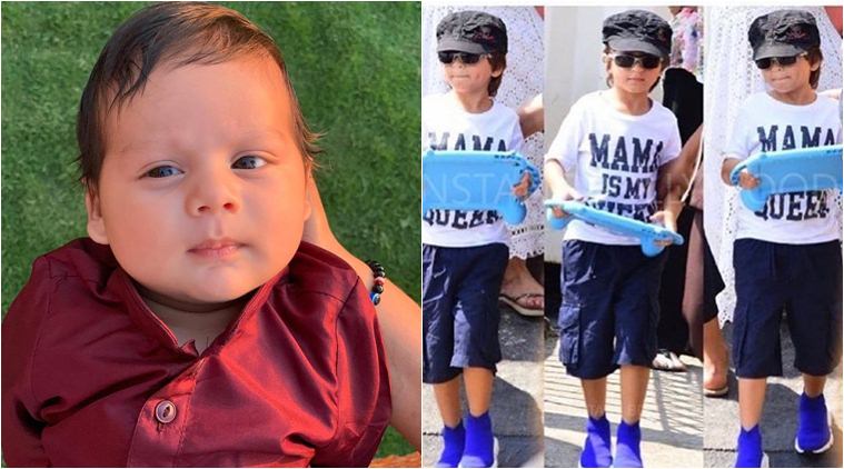 PHOTOS: Shah Rukh Khan's son AbRam looks cute as a button, Ranveer