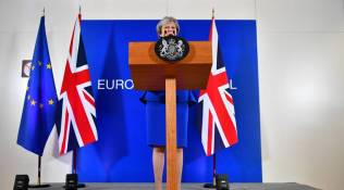 Another UK minister quits in protest of PM May’s Brexit deal