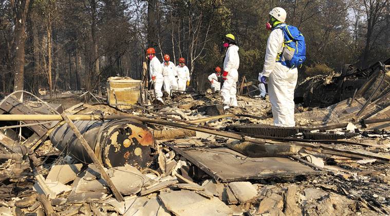 Rains could hinder search for California wildfire victims