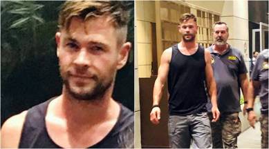 chris hemsworth in iNDIA