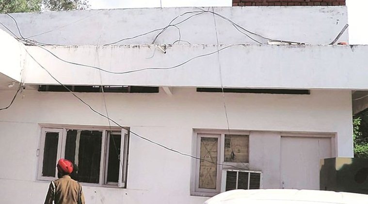 Chandigarh: Security posts set up at Derabassi police station but without any security personnel