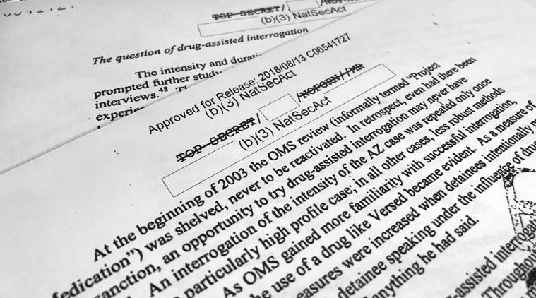 CIA considered using 'truth serum' on post-9/11 detainees