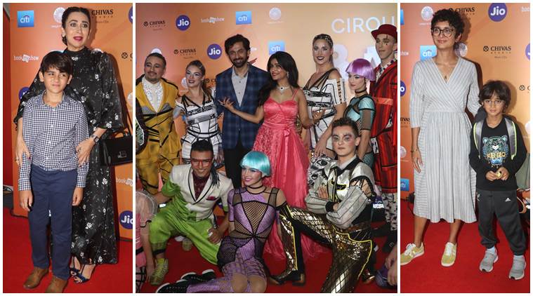 Radhika Apte, Karisma Kapoor, Rannvijay Singh and others attend Cirque du Soleil Bazzar premiere