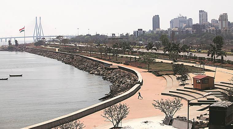 mumbai coastal road project, fishermen community, fishermen protests, noc from fishermen community, coastal road project stalled, indian express