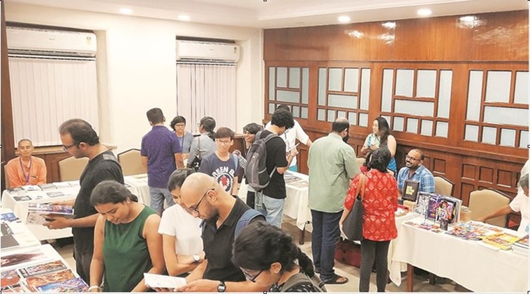Comiket, comics festival in Japan, Indie Comix fest, Indie Comix fest in Pune, Indie Comix Fest in Mumbai Bharath Murthy, Kailash Iyer, Chaitanya Modak, Indian Express 