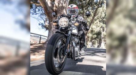 According to the company, Continental GT 650 will appeal especially to sporting riders with its optional single seat, sculpted fuel tank, rearset footrests and race-style clip on handle bars. (Royal Enfield official website)