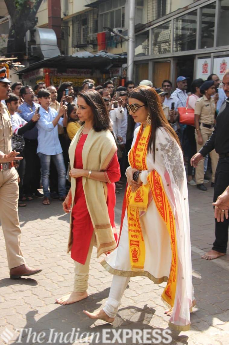 Deepika Padukone, Ranveer Singh Siddhivinayak visit photos