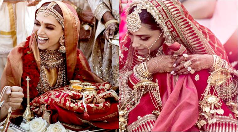 Deepika Padukone Turns Into A Gorgeous Sabyasachi Bride Gets Sanskrit Mantra Embroidered On Her