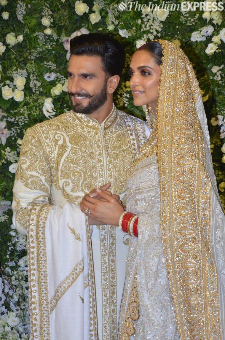 Deepika Padukone And Ranveer Singh Look Ethereal At Their Mumbai Reception