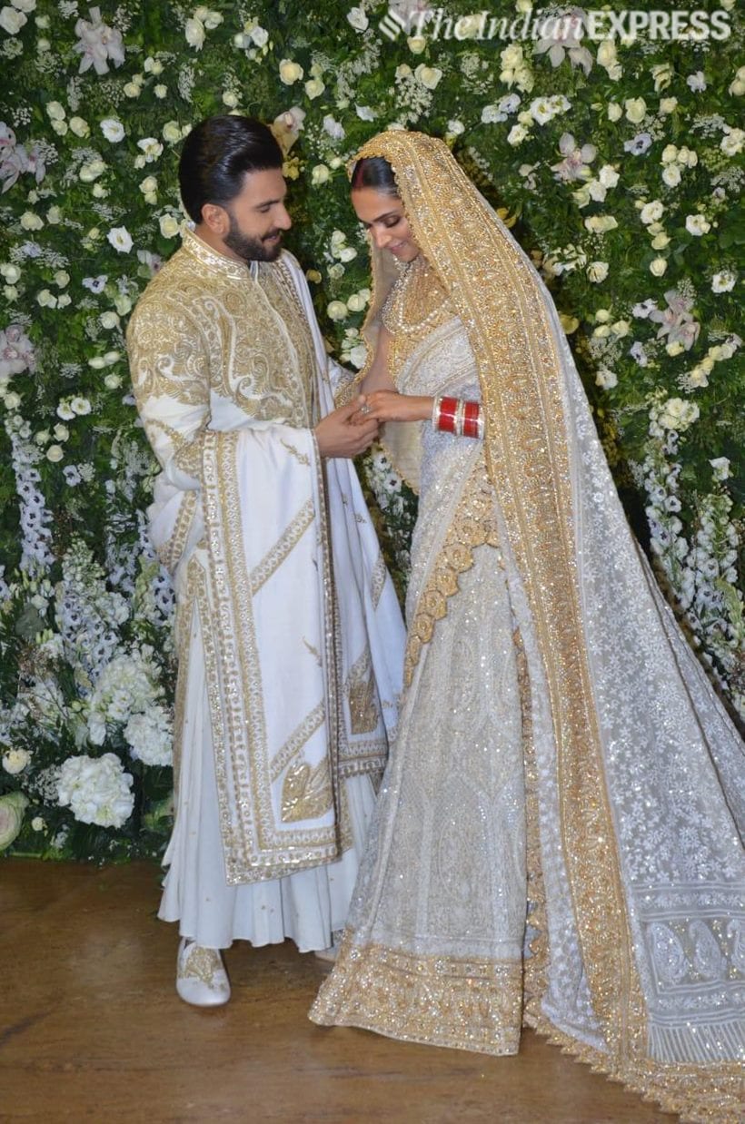 deepika ranveer reception photos