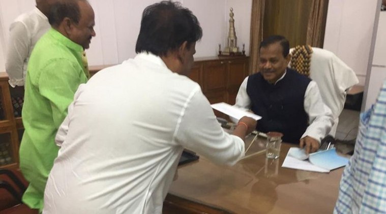 Former Union Minister Dilip Ray resigned as Rourkela MLA on Friday. (ANI)