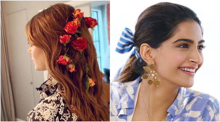 real flower hair accessories