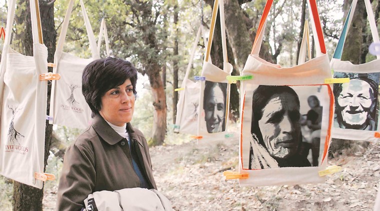 open art exhibition, Art exhibition in Himachal, In The Woods,Â The 4tables Project, Frank Schlichtmann Bir and Billing,Â Gunehar, Kangra Valley,Â Himachal Pradesh, Indian ExpressÂ 