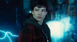 Ezra Miller in Justice League still