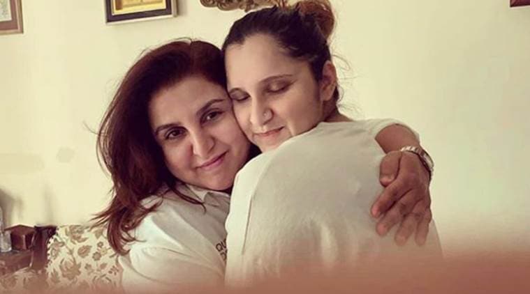 Farah Khan meet new mommy Sania Mirza see photos