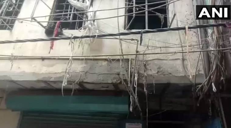 Four people were killed in the fire which broke out in Karol Bagh on Monday. (ANI)