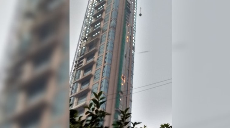 Kolkata fire, Kolkata building fire, The 42 fire, chowringhee fire, fire news, indian express