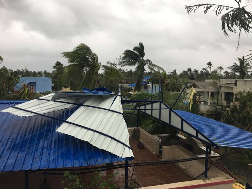 Severe cyclonic storm 'Gaja' makes landfall in Tamil Nadu