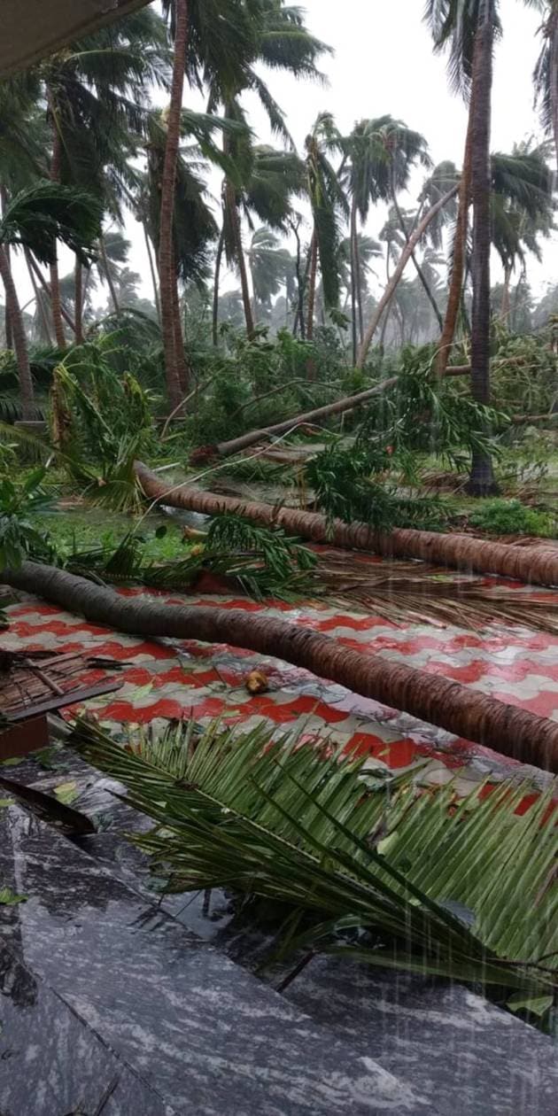 Severe cyclonic storm 'Gaja' makes landfall in Tamil Nadu