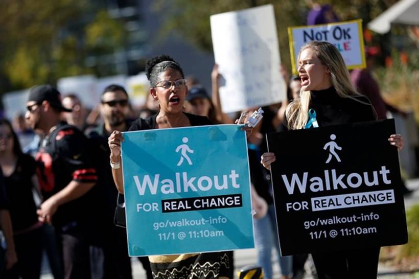 Google employees stage global walkout over handling of sexual harassment scandals