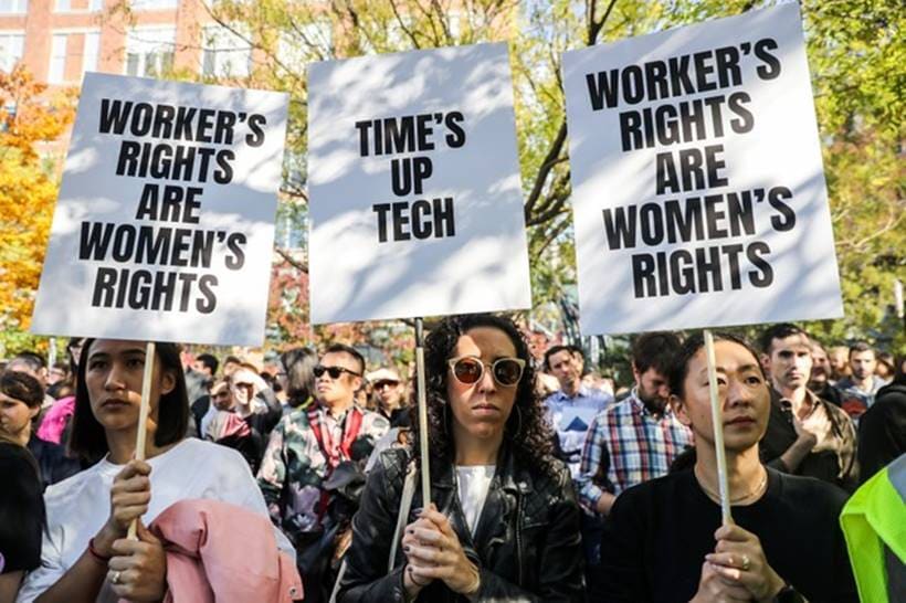 Google employees stage global walkout over handling of sexual harassment scandals